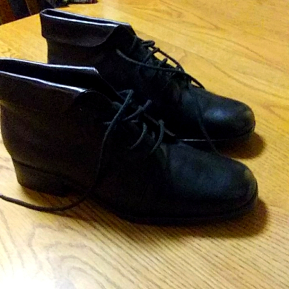 St. John's Bay leather ankle booties